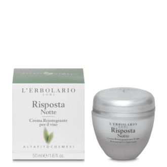 L'Erbolario Respuesta Crema Facial Noche para Piel Cansada - Crema de Noche con Aceites, Vitaminas y Antioxidantes - 50 ml L'Erbolario Respuesta Crema Facial Noche para Piel Cansada - Crema de Noche con Aceites, Vitaminas y Antioxidantes - 50 ml