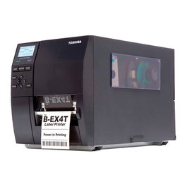 Toshiba B-EX4T1-GS12-QM-R Impresora de Etiquetas, Térmica Directa/Transferencia Térmica, 12 cm, 203 dpi, 14 ipm, Negro