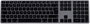 Matias Teclado Alámbrico FK318 para Mac Space Gray Layout Español Hub USB
