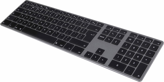 Matias Teclado Alámbrico FK318 para Mac Space Gray Layout Español Hub USB