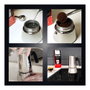 Bialetti NEW VENUS 10 tazas Inducción Plata