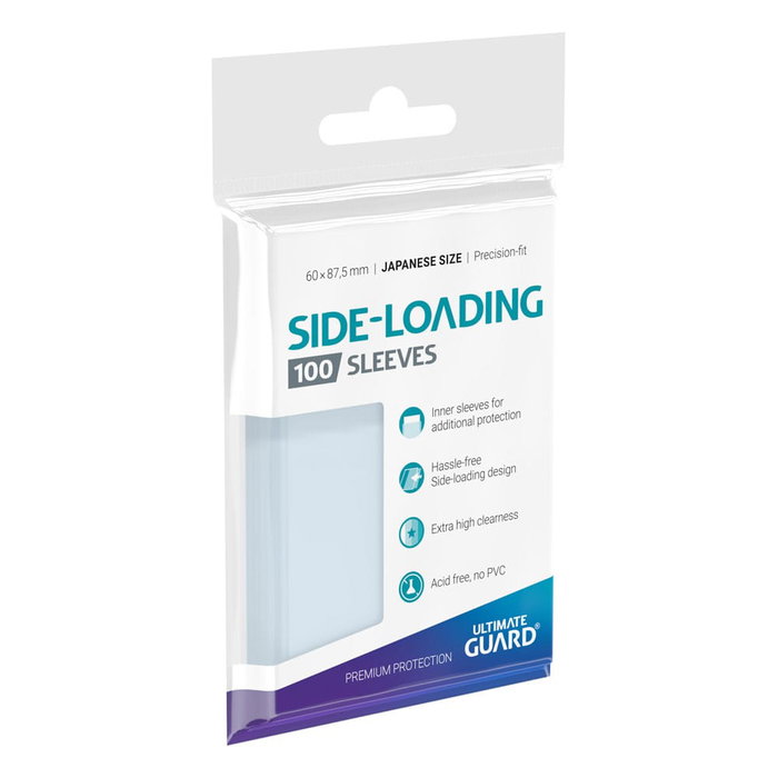 Ultimate Guard Precise-Fit Sleeves Japanese Size (100) - Side-Loading Ultimate Guard Precise-Fit Sleeves Japanese Size (100) - Side-Loading