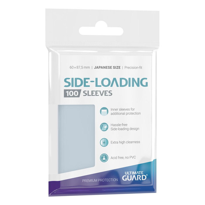 Ultimate Guard Precise-Fit Sleeves Japanese Size (100) - Side-Loading Ultimate Guard Precise-Fit Sleeves Japanese Size (100) - Side-Loading