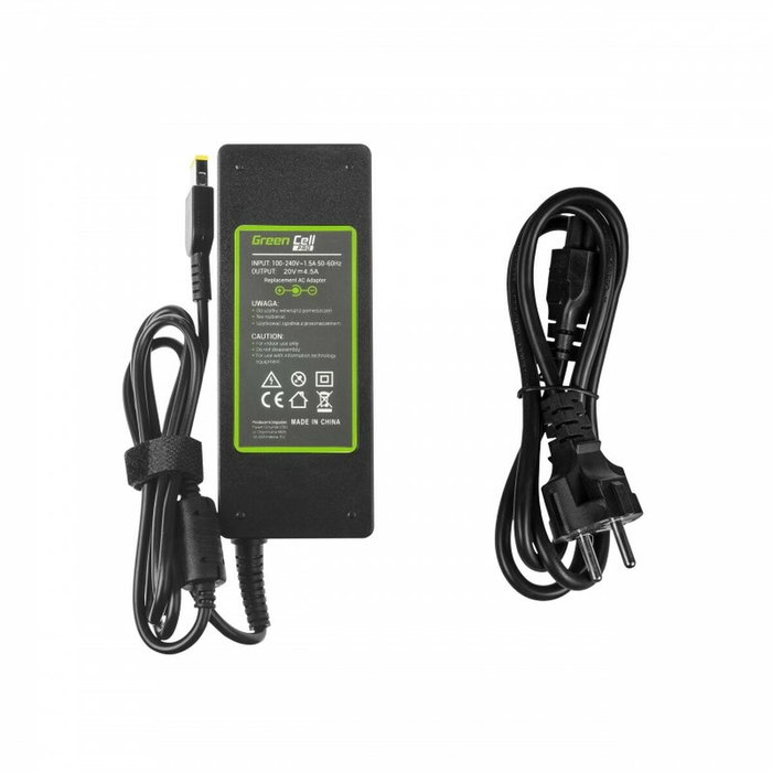 Green Cell AD39AP Adaptador de Corriente 20V 4.5A 90W para Lenovo Green Cell AD39AP Adaptador de Corriente 20V 4.5A 90W para Lenovo