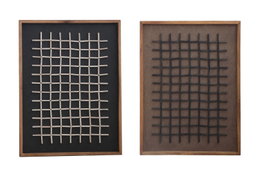 DKD Home Decor Cuadro Madera Reciclada Pino 62x4x82 3D Surtido de 2