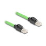 DeLOCK Cable de red Cat6a SF/UTP RJ45 a RJ45 2 m verde