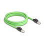 DeLOCK Cable de red Cat6a SF/UTP RJ45 a RJ45 2 m verde