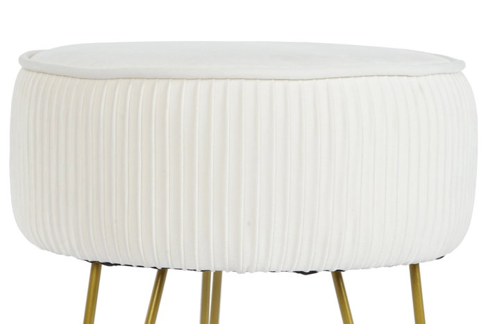 DKD Home Decor Reposapiés Moderno Blanco DKD Home Decor Reposapiés Moderno Blanco