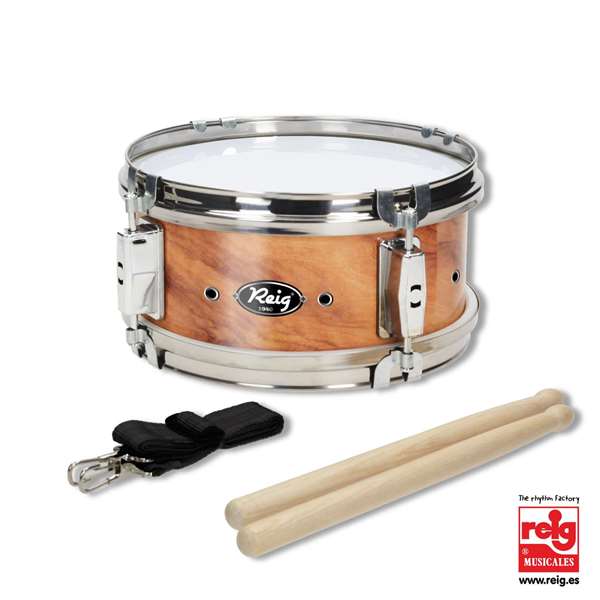 Reig Tambor de Metal Infantil de 24 cm de Diámetro, Juguete Musical para Niños a partir de 3 Años, Presentado en Caja