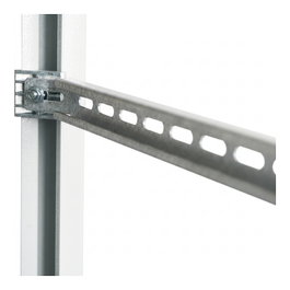 EFB Elektronik Carril de perfil en C para captura de cables, 1000 mm