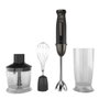 Aiwa Batidora de Mano Kenkiri 1500 Plus 1500W ABL-1500 P con Picador, Varillas y Vaso Medidor
