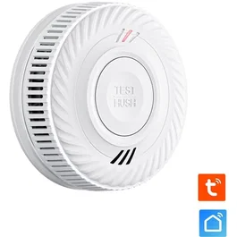 KYF Detector de Humo con Wifi AAAOO45295 - Batería Sellada de 10 Años, Certificado CE