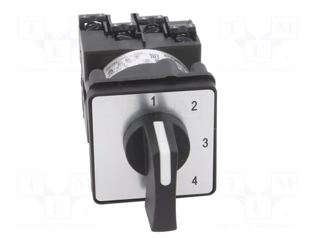 SCHNEIDER ELECTRIC Interruptor de leva 12A de 4 posiciones
