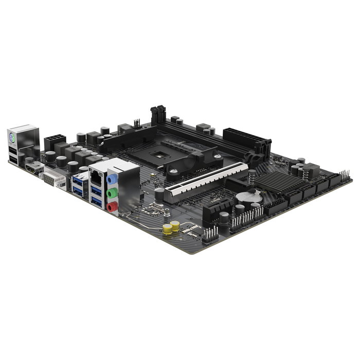 Sapphire A520M-E Mainboard Socket AM4 - Placa base compatible con procesadores AMD Ryzen