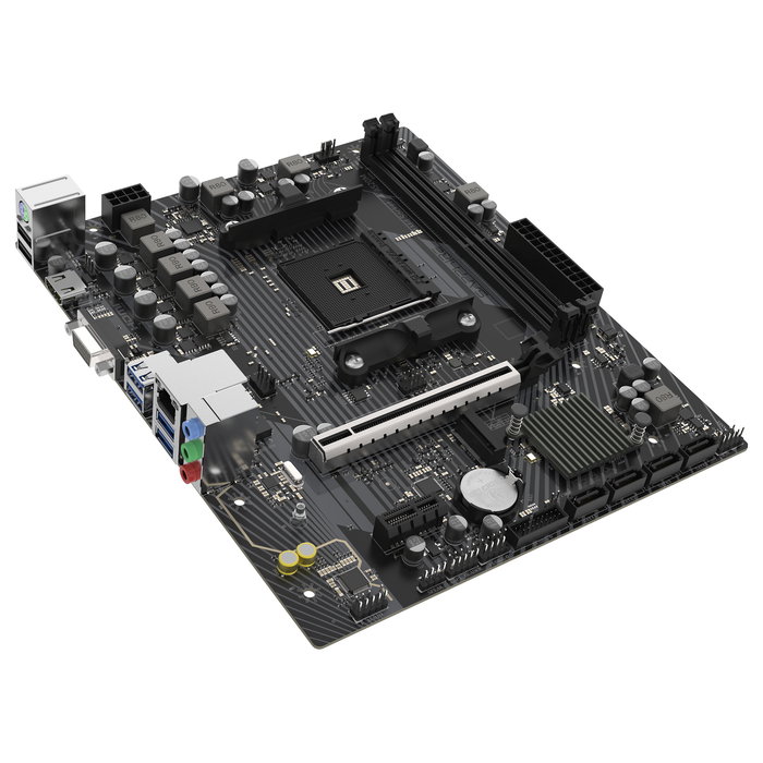 Sapphire A520M-E Mainboard Socket AM4 - Placa base compatible con procesadores AMD Ryzen