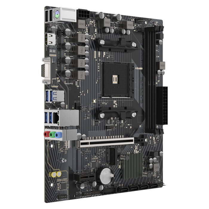 Sapphire A520M-E Mainboard Socket AM4 - Placa base compatible con procesadores AMD Ryzen