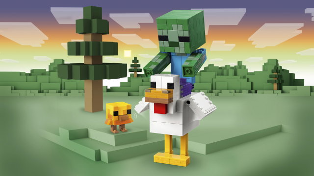 LEGO Minecraft Jinete de Gallina 21582