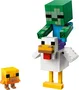 LEGO Minecraft Jinete de Gallina, 344 piezas