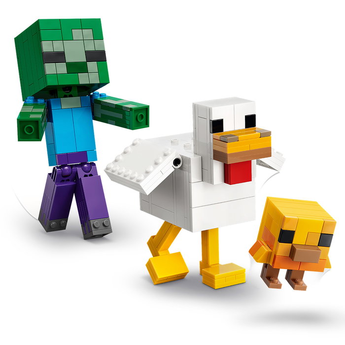 LEGO Minecraft Jinete de Gallina 21582