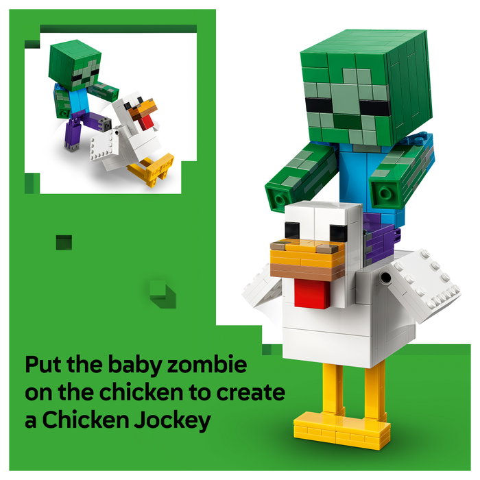 LEGO Minecraft Jinete de Gallina 21582