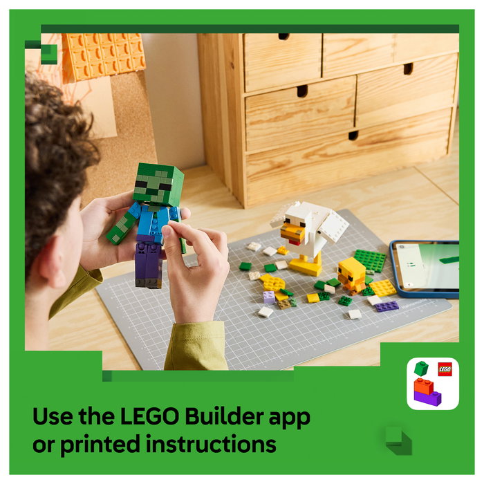 LEGO Minecraft Jinete de Gallina 21582