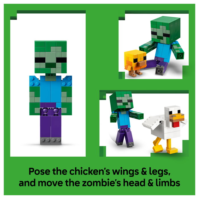 LEGO Minecraft Jinete de Gallina 21582