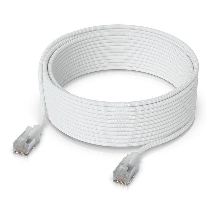 Ubiquiti Networks Inc. UACC-Cable-Patch-EL-C6A-12M-W Cable de red Cat6a 12 m Blanco Translúcido Ubiquiti Networks Inc. UACC-Cable-Patch-EL-C6A-12M-W Cable de red Cat6a 12 m Blanco Translúcido