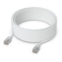 Ubiquiti Networks Inc. UACC-Cable-Patch-EL-C6A-12M-W Cable de red Cat6a 12 m Blanco Translúcido