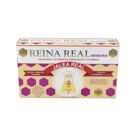 ROBIS Reina Real Memoria 20Amp. Mejora Memoria Rendimiento Intelectual Concentración