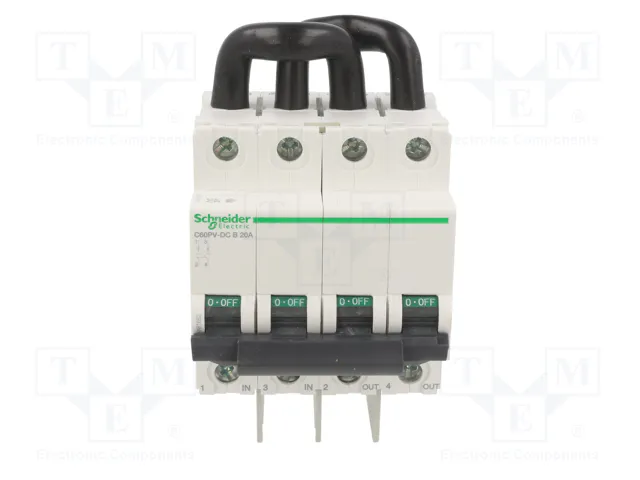 SCHNEIDER ELECTRIC Interruptor magnetotérmico C60PV-DC 2 polos 20A B