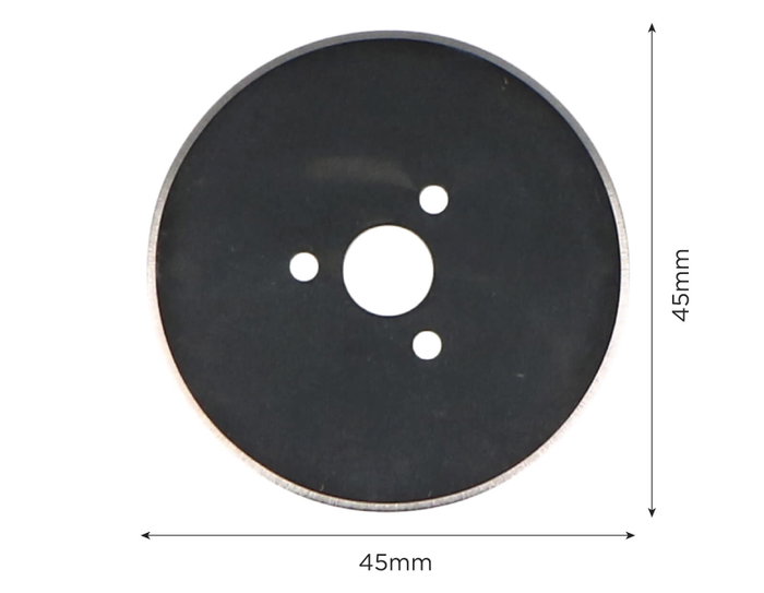 Innspiro Recambio cuchilla cúter rotatorio 5 unidades diám. 45mm Innspiro Recambio cuchilla cúter rotatorio 5 unidades diám. 45mm