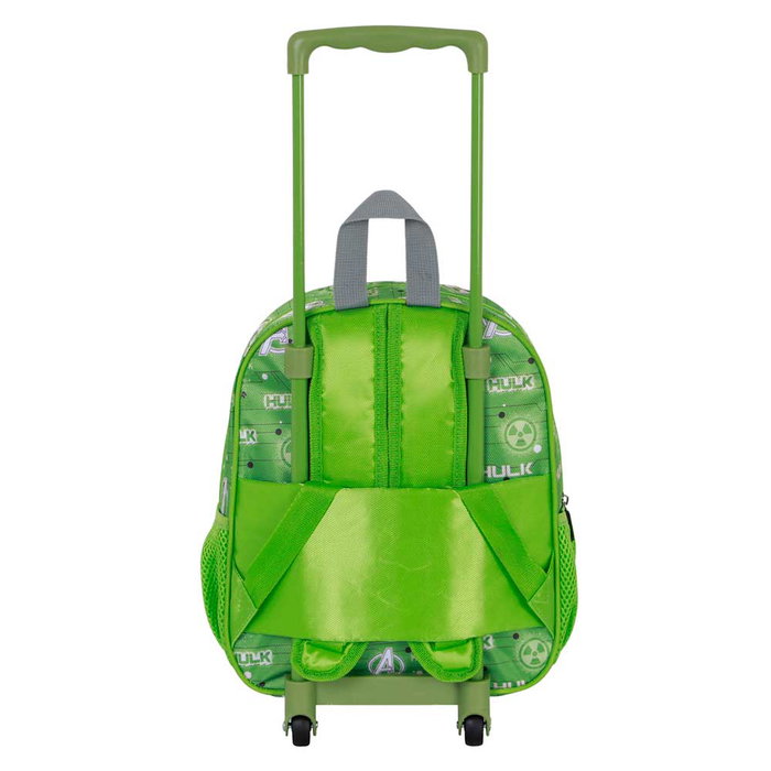 Karactermania Mochila Hulk Rage 3D con Ruedas Verde