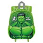 Karactermania Mochila 3D con Ruedas Hulk Rage Verde