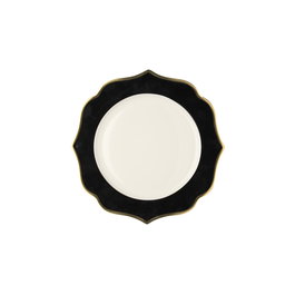 Le coq Plato Ionica 20 cm (6 Unidades) Vajilla Porcelana New Bone China