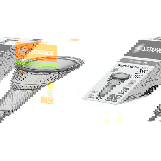 Osram LED PAR16 80 120° DIM P 6.9W 930 GU10 Lámpara Reflector Regulable Blanco Cálido 3000K