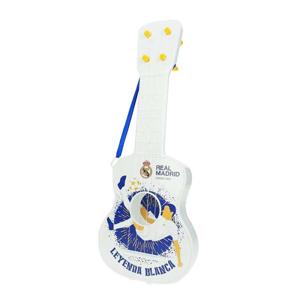 Reig Guitarra 4 cuerdas en estuche Real Madrid 36x15x4 cm