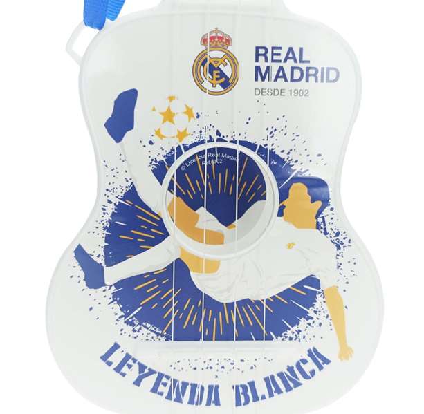 Reig Guitarra 4 cuerdas en estuche Real Madrid 36x15x4 cm