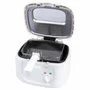 Clatronic FR 3771 Freidora 2.5 Litros 1800 W, Color Blanco, Termostato Ajustable, Filtro de Aceite