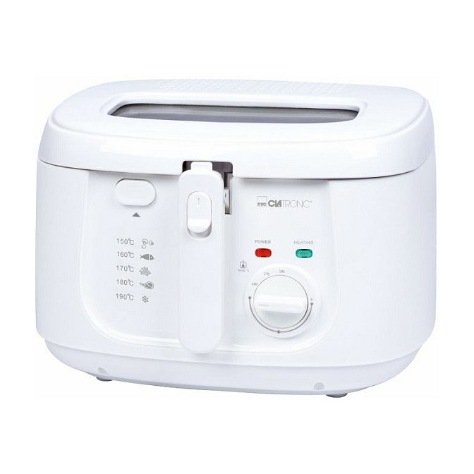 Clatronic FR 3771 Freidora Blanca 1800W 2,5L Clatronic FR 3771 Freidora Blanca 1800W 2,5L