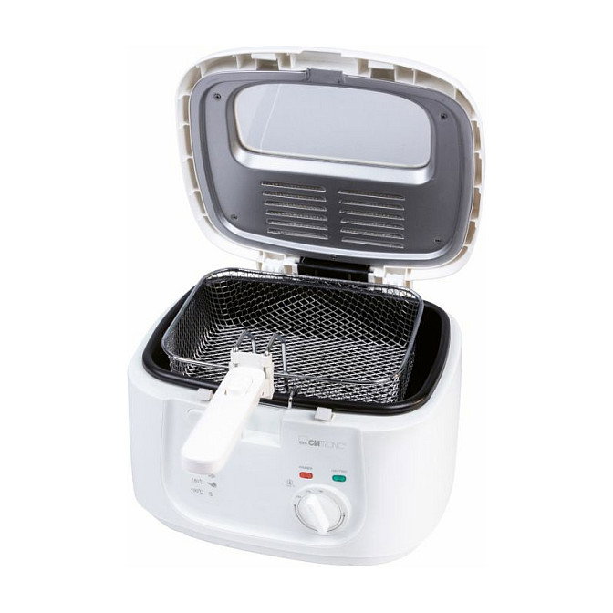 Clatronic FR 3771 Freidora Blanca 1800W 2,5L Clatronic FR 3771 Freidora Blanca 1800W 2,5L