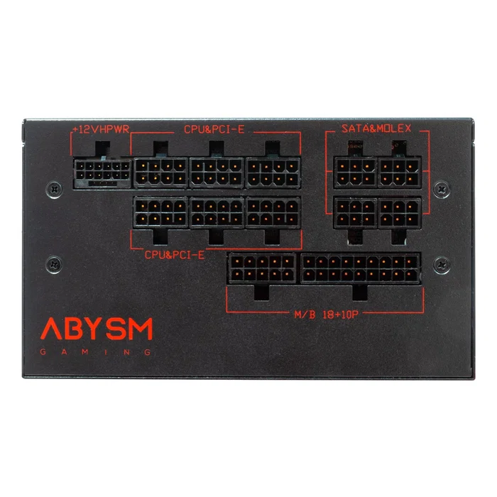 Abysm Gaming Morpheo GX5 1000W 80 Plus Gold Full Modular ATX con ventilador de 120mm