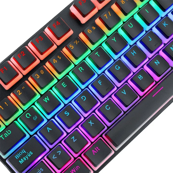 Redragon Kit de Keycaps Scarab Black Negro A130B-SP