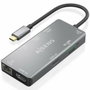 Aisens USB-C Dock 9 en 1 Gris ASUC-9P018-GR