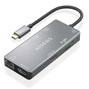 Aisens USB-C Dock 9 en 1 Gris ASUC-9P018-GR