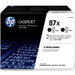 HP Toner Negro 87X / CF287XL, Negro, Paquete Doble XL, Alta Capacidad para Impresoras HP LaserJet, Productividad Profesional