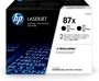 HP 87X CF287XD Negro Pack de 2
