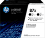 HP 87X CF287XD Negro Pack de 2