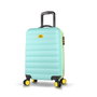 Zoozie Bags Maleta 6711 Menta Tamaño Cabina ABS Ruedas 360º Candado Codificado 57x34x23cm Volumen 37L Capacidad 8kg