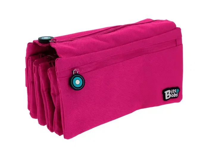 Grafoplas Estuche portatodo Bits&Bobs Cuádruple Fucsia Grafoplas Estuche portatodo Bits&Bobs Cuádruple Fucsia