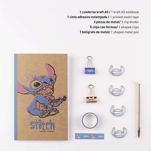 Cerdá Set de Papelería Stitch